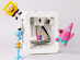 Toybox Alpha Three 3D Printer Deluxe Bundle