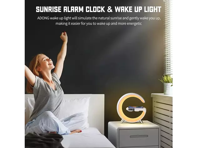 Sunrise Alarm Clock & Wake Up Light Alarm Clocks for Bedrooms