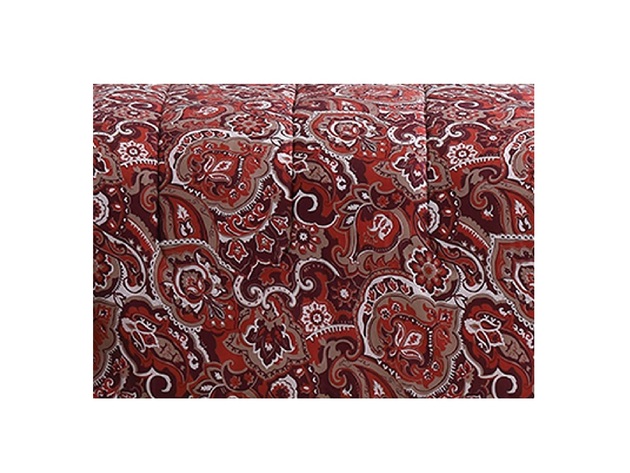 Pem America Hudson Paisley 3-Pc. Comforter Sets King Red