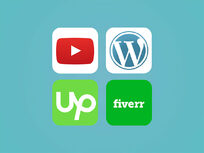 Freelancing With YouTube, WordPress, Upwork, and Fiverr - Product Image