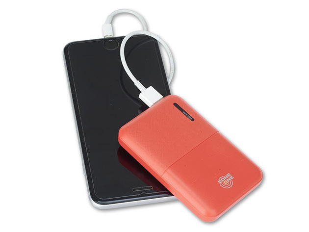 Zone One 8,000mAh Dual-USB Power Bank (Red/2-Pack)