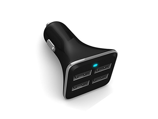 High Speed 4-Port USB Universal Car Charger