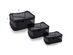 SHANY Assorted Size Cosmetics Travel Bag - Black Mesh Make Up Bag/Organizer - 3PC set