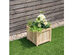 Costway Square Wood Flower Planter Box Raised Vegetable Patio Lawn Garden Folding