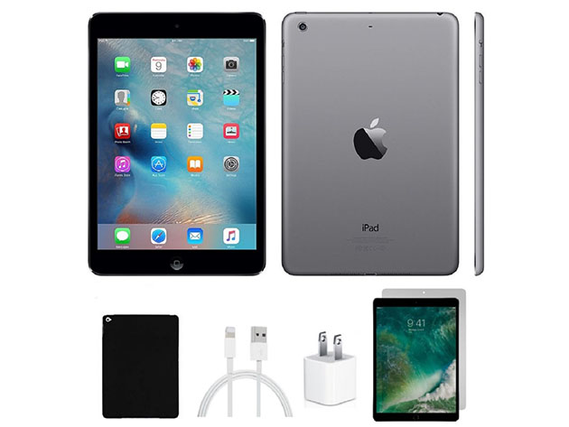 Apple iPad Mini 2 32GB (Refurbished: Wi-Fi Only) + Accessories Bundle