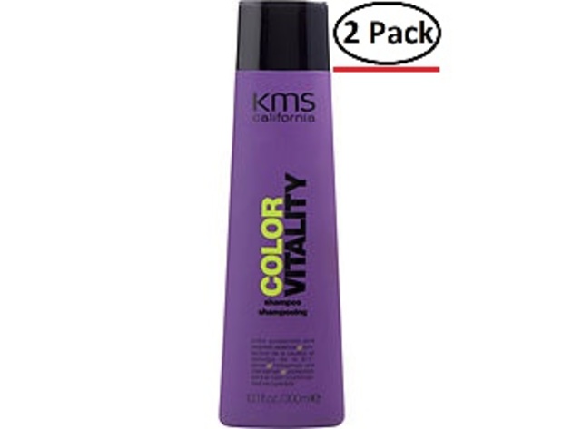 KMS CALIFORNIA by KMS California COLOR VITALITY SHAMPOO 10.1 OZ for UNISEX ---(Package Of 2)