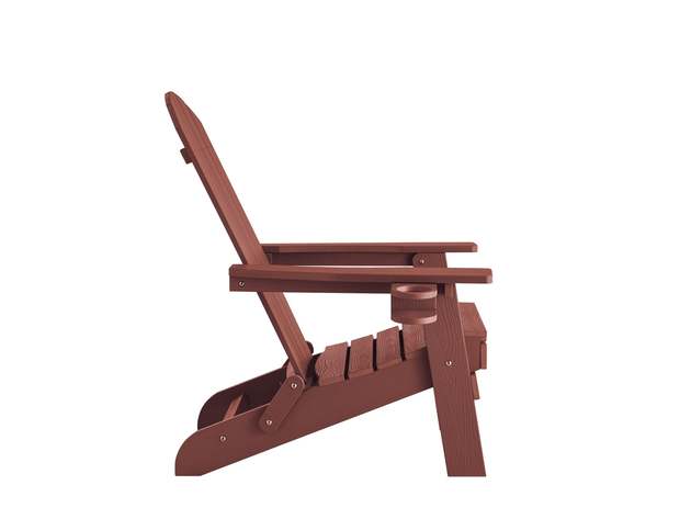 Cal Adirondack Chair Brick Red