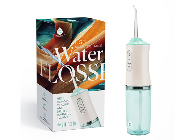 Portable USB Rechargeable Collapsible Water Flosser