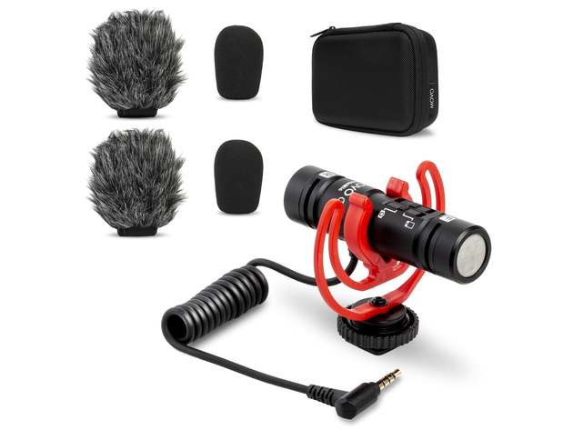 Dual-Sided Capsule Shotgun Microphone | DoubleMic | Movo