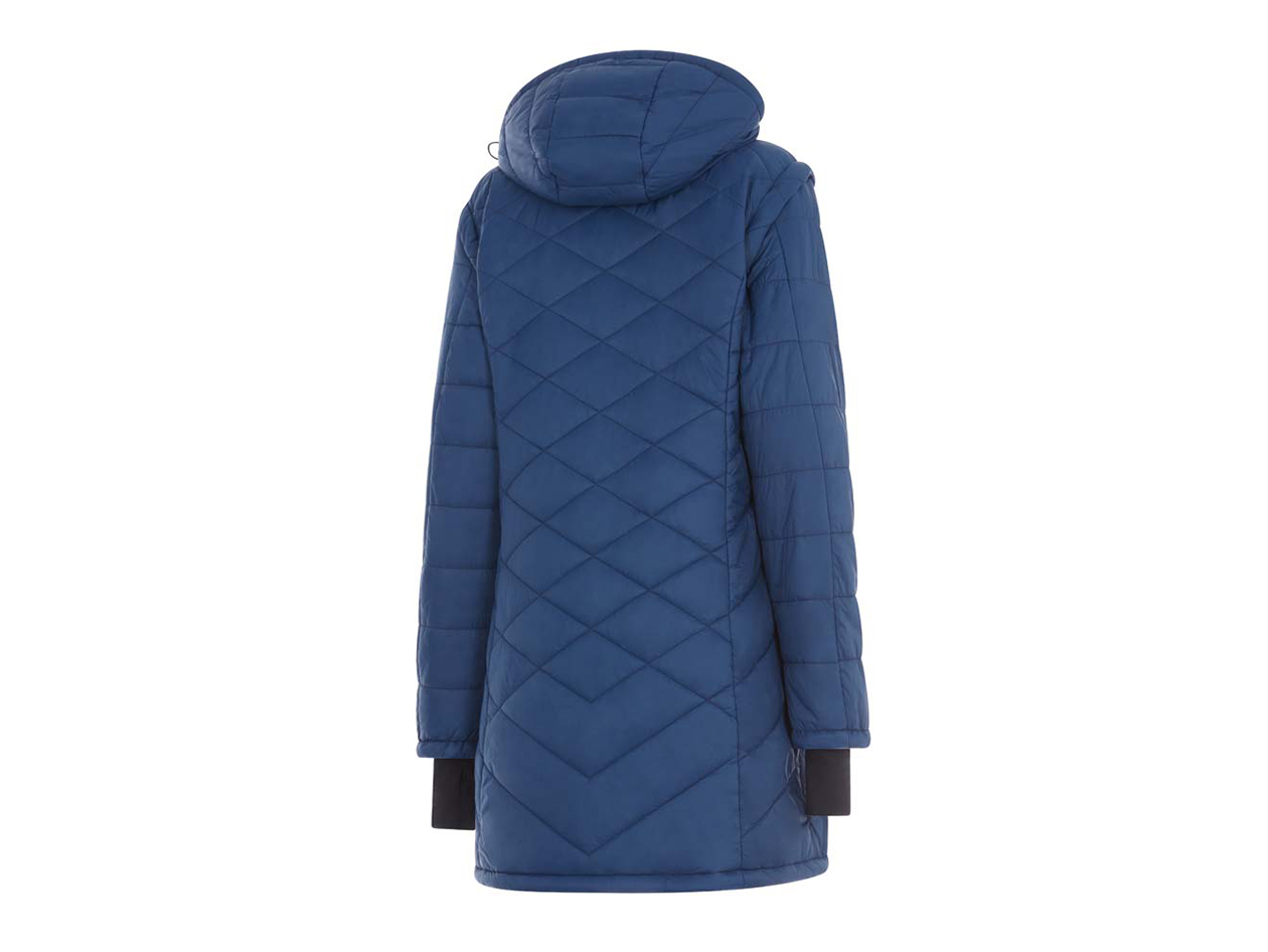 Women's Helios Hybrid Heated Coat (Navy/Medium)