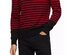 Calvin Klein Men's Colorblock Striped Sweater Red Size Extra Large
