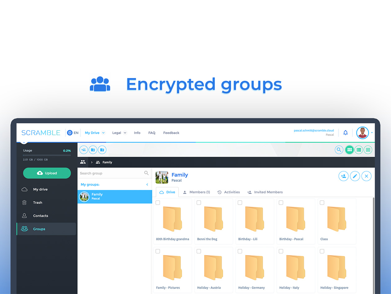 Scramble Cloud Storage: Lifetime Subscription