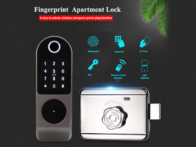 Smart Home Fingerprint Biometric Lock