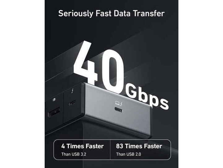 Anker 778 Thunderbolt （12-in-1） Anker 778 Thunderbolt 4 Docking Station 12-in-1 40Gbps 100W