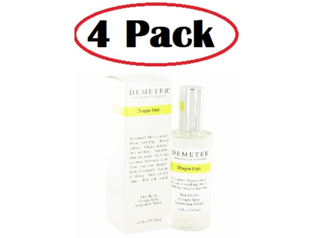 4 Pack of Demeter Dragon Fruit by Demeter Cologne Spray  4 oz