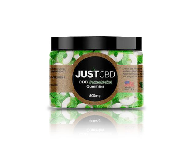 CBD Gummies 500mg (Apple Rings)