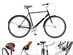 Solé Bicycles 3-Speed City Cruiser 