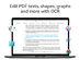 PDF Converter & Editor: Lifetime License