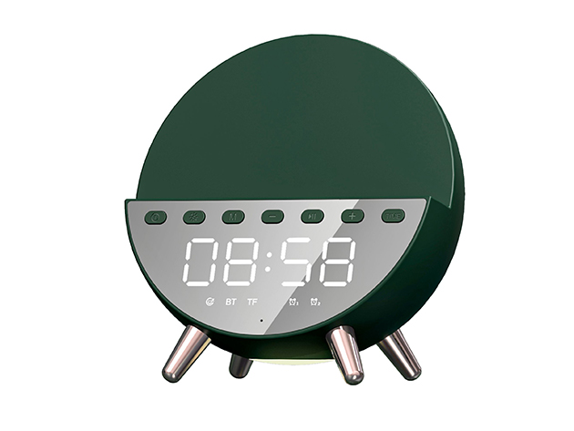 Sunrise and Shine Digital Alarm Clock (Green) 