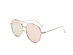 Mavis Classic Mirrored Aviator Sunglasses (Pink)