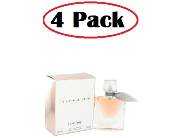 4 Pack of La Vie Est Belle by Lancome Eau De Parfum Spray 1 oz