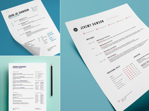 Resume, SEO & Icon/Vector Design Package