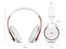 S6 Wireless Bluetooth Headphones (White/Rose Gold)