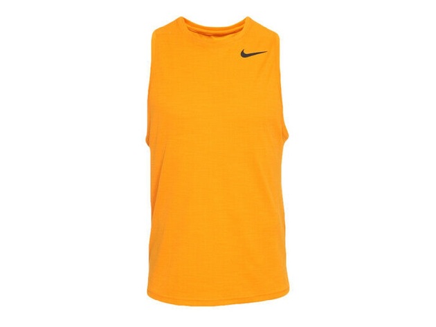 Nike Men's Superset Training Tank Top Orange Size Medium