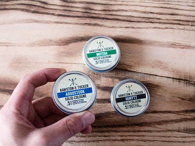 Bawston & Tucker Solid Cologne 3 Pack