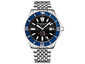 Radiance Swiss Automatic 43mm Dive Watch - Blue Dial With Black Bezel