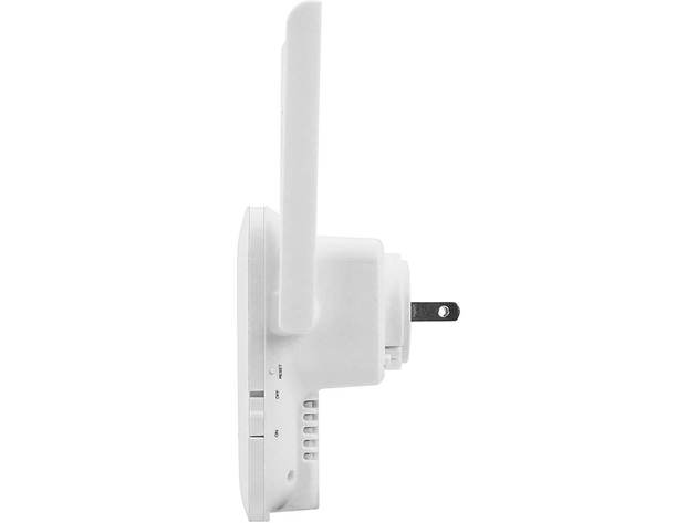 Nexxt Solutions KRONOS1200AC Kronos AC1200 Wireless Wall Repeater With Router And Access Point In White