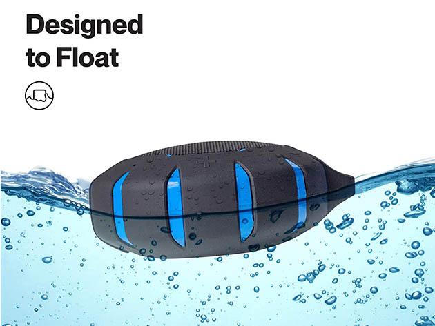 iJoy Bath Bomb Altavoz Bluetooth para Ducha con Correa Negro