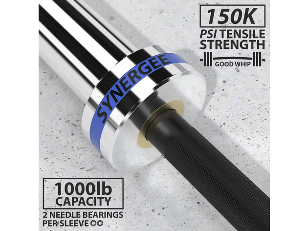 Synergee Open Barbell - 20kg