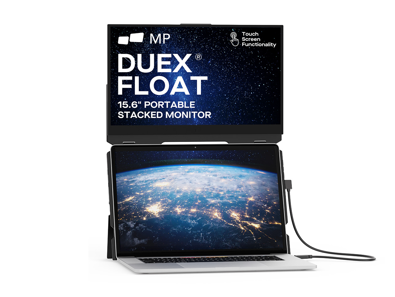 Duex Float Portable Stacked 2nd Monitor for Laptops