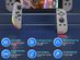 Wireless Controllers for Nintendo Switch with RGB Lights (Blue + Red) 	