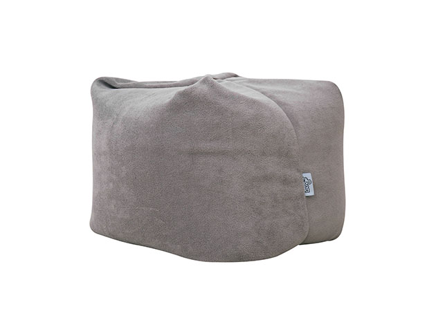 Loungie® Magic Pouf 3-in-1 Convertible Bean Bag (Grey)