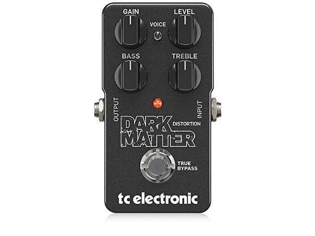 TC Electronic Dark Matter Distortion Effect Pedal True Bypass - MultiColored (Used, Damaged Retail Box)