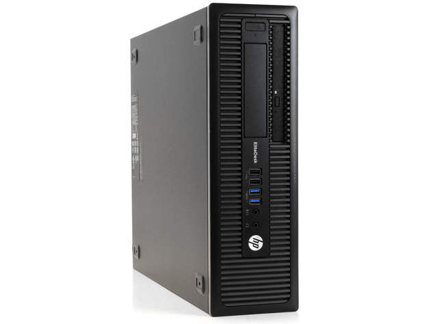HP EliteDesk 800 G1 Desktop PC, 3.2GHz Intel i5 Quad Core Gen 4, 8GB RAM, 2TB SATA HD, Windows 10 Professional 64 bit, BRAND NEW 24” Screen (Renewed)