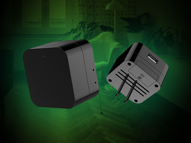 WiFi Hidden Camera Wall Charger With Night Vision