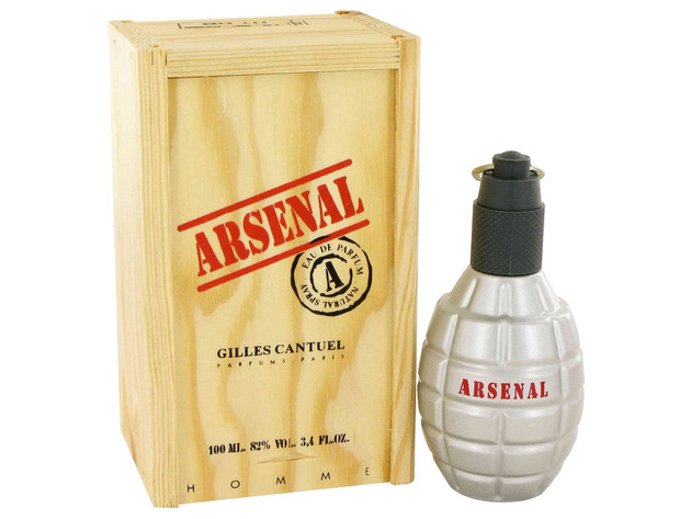 ARSENAL RED by Gilles Cantuel Eau De Parfum Spray 3.4 oz for Men