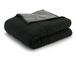 Weighted Anti-Anxiety Blanket (Grey/Black)
