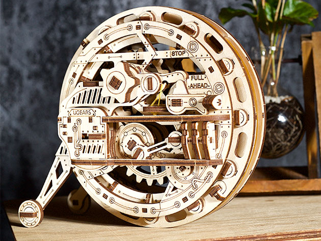 3D Wooden Mechanical Model Kit (Monowheel)