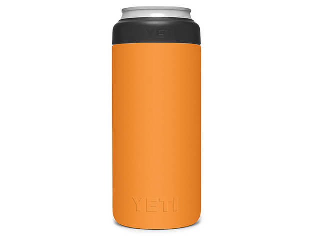 Yeti 21071500485 Rambler 12 oz. Colster Slim Can Insulator - King Crab Orange