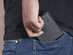 POLICE Men’s Slim Bifold Leather Wallet (Black) + Credit Card Case