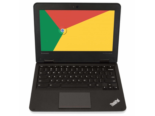 Lenovo Chromebook 11E 11" Laptop, 1.4GHz Intel Celeron, 4GB RAM, 16GB SSD, Chrome (Renewed)