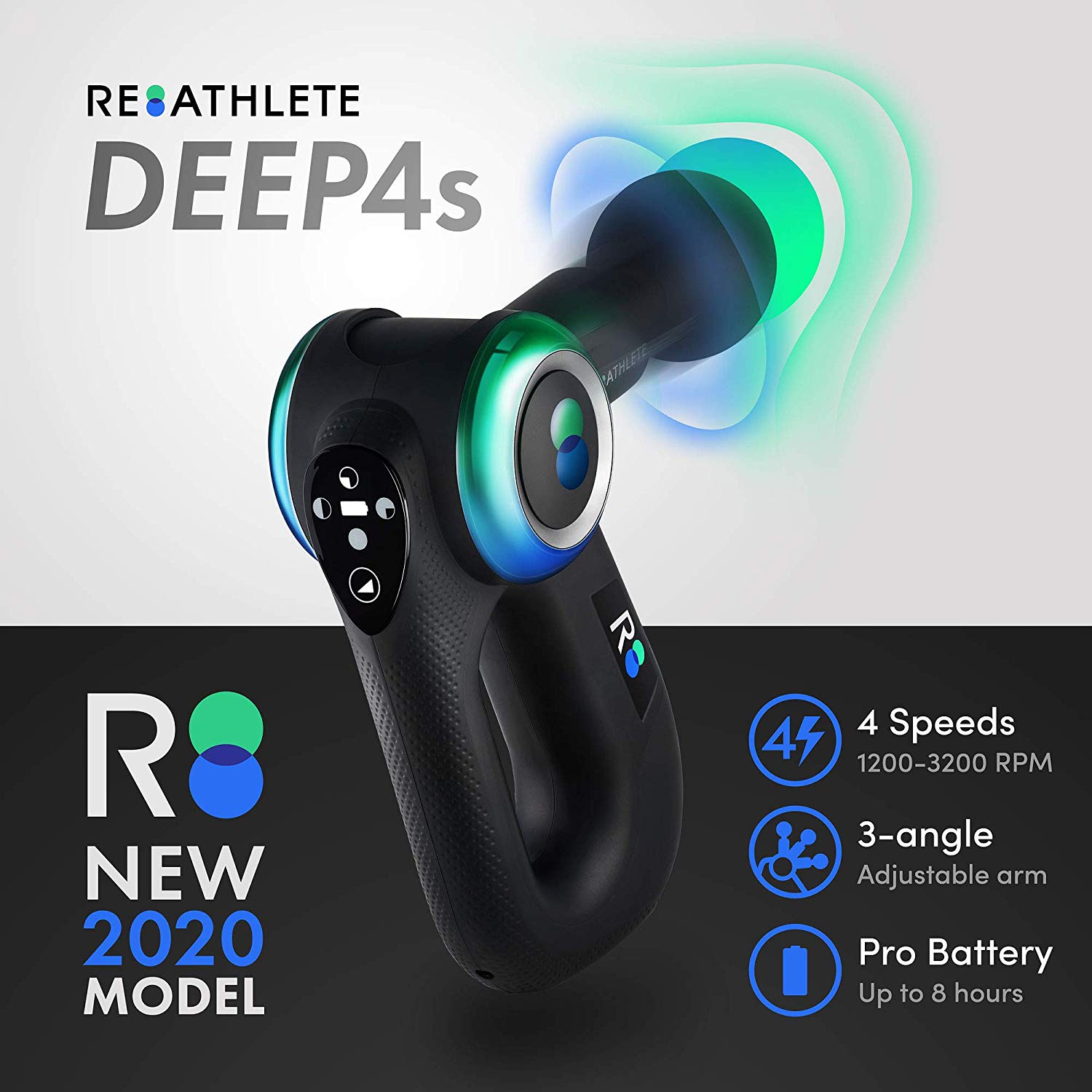 DEEP4s: Percussive Therapy Massage Gun for Athletes