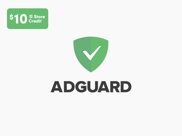 AdGuard Family Plan lifetime subscription + $10 Store Credit