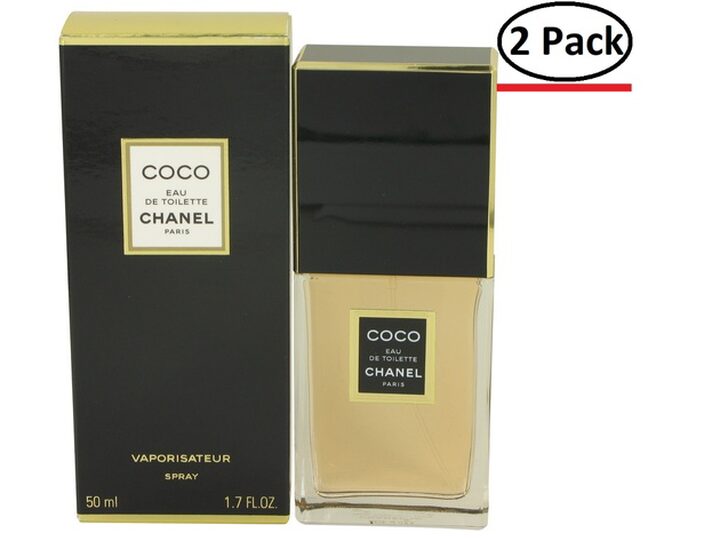 COCO by Chanel Eau De Toilette Spray 1.7 oz for Women (Package of