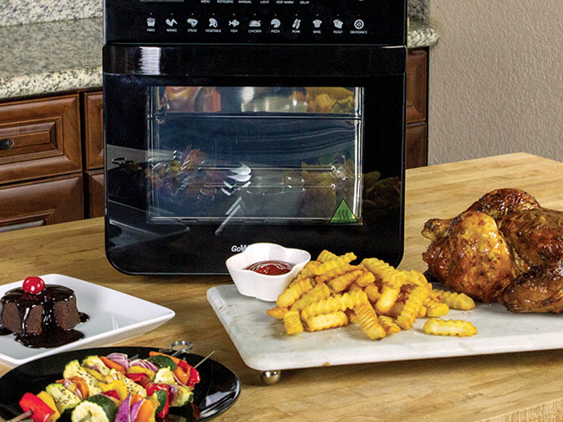 GoWISE USA® 12.7QT Electric Air Fryer Toaster Oven