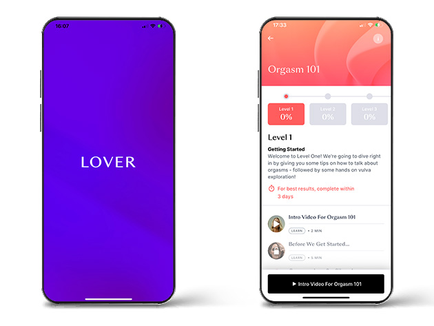 Lover Sexual Health App: 1-Yr Subscription